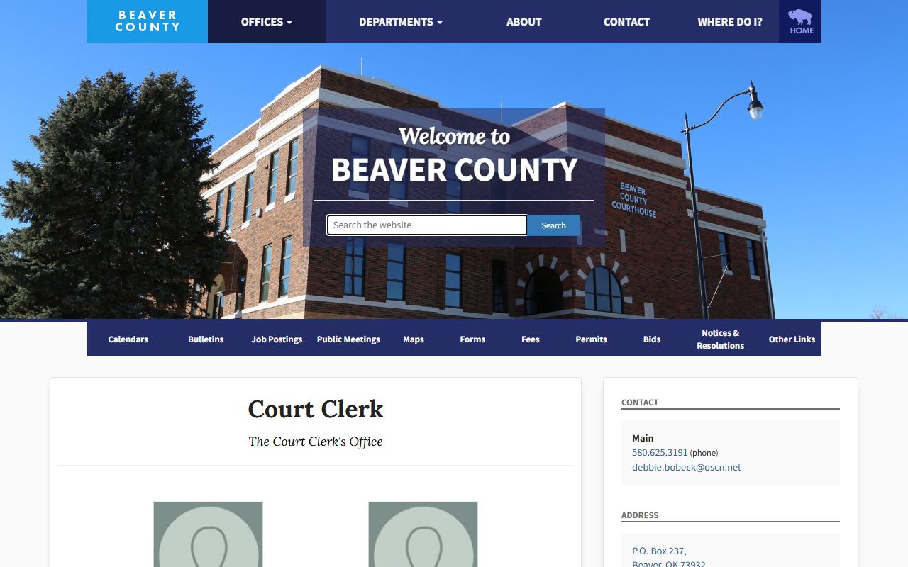Beaver County Traffic Court Records - Court Clerk Office Information