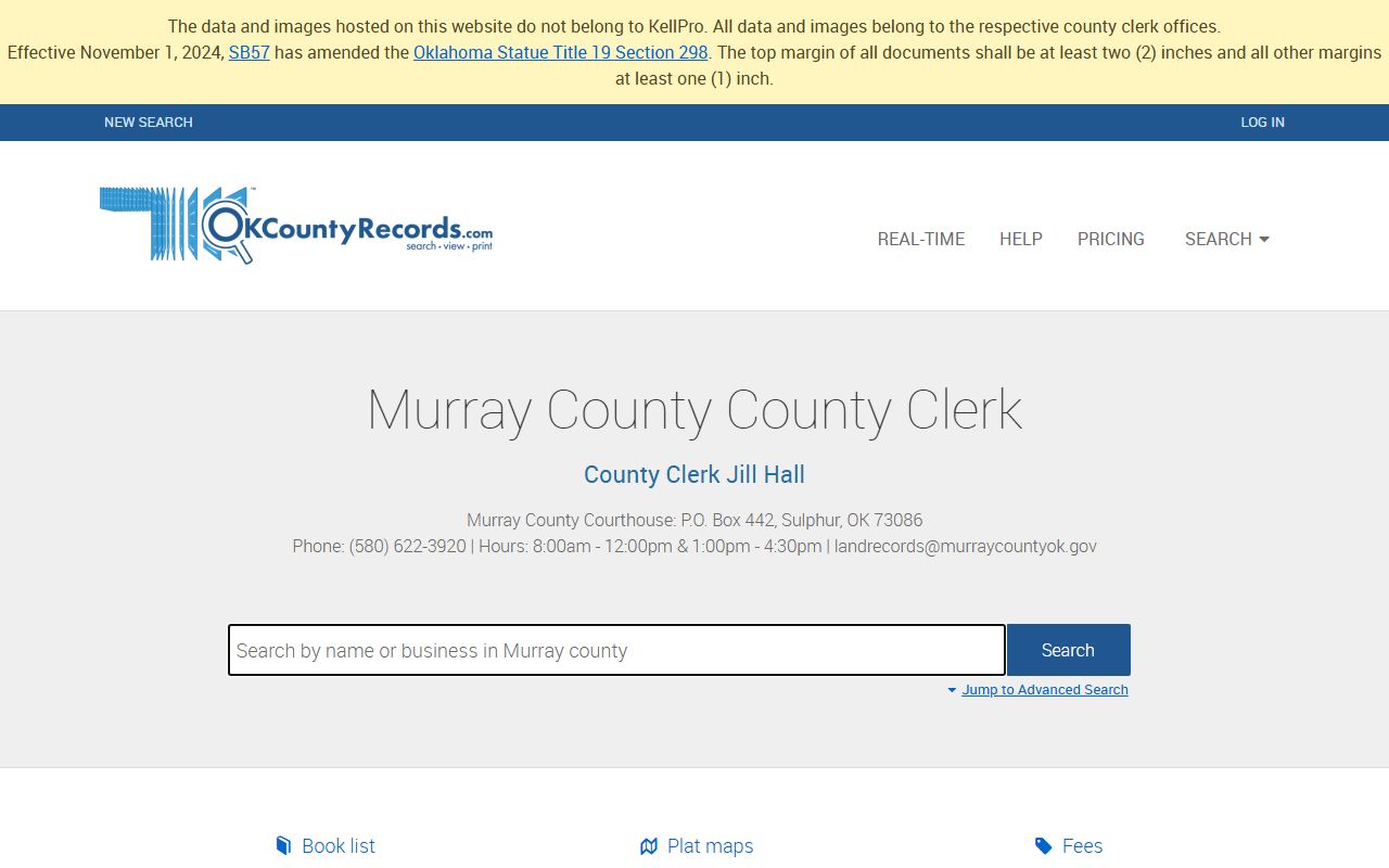 Murray County Traffic Court Records - Land Records Search